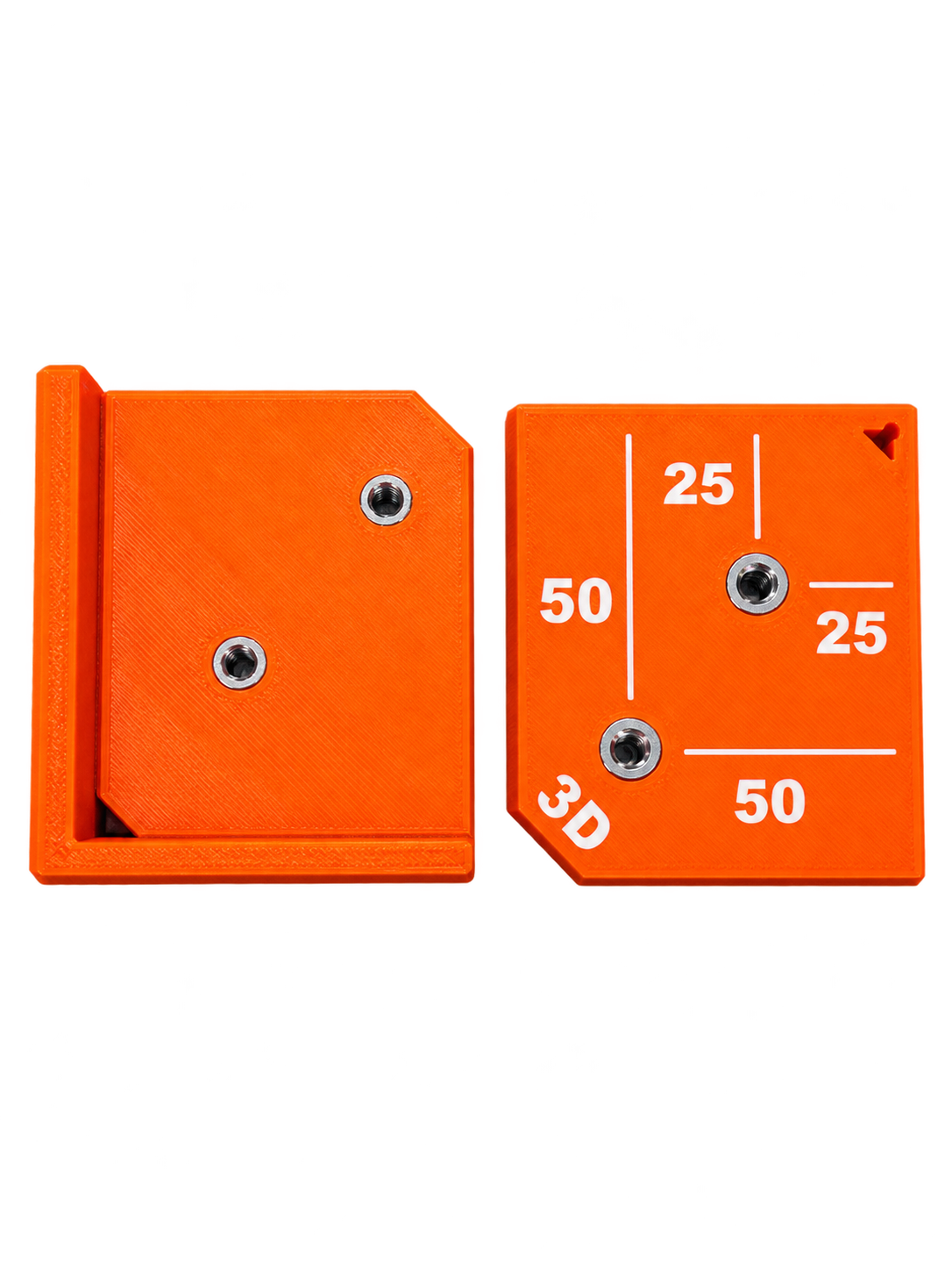 Szablon wiertarski do gałek meblowych (rozmiary 25 i 50 mm) – 3D Form Factory
