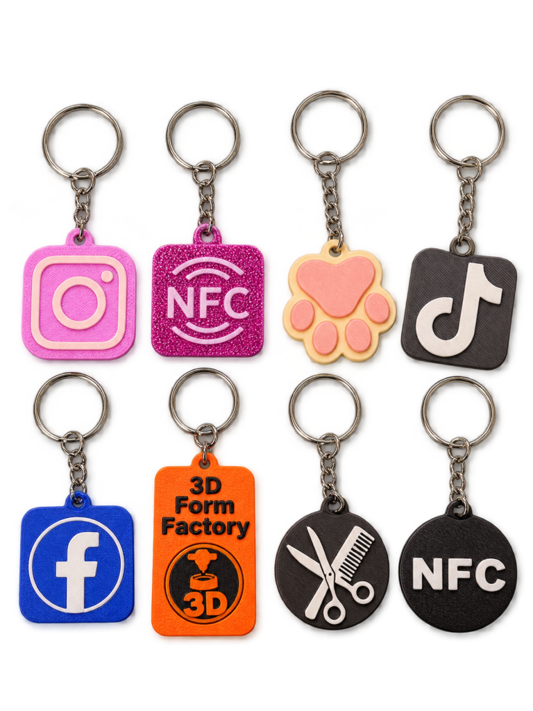 Brelok z chipem NFC – Cyfrowa wizytówka